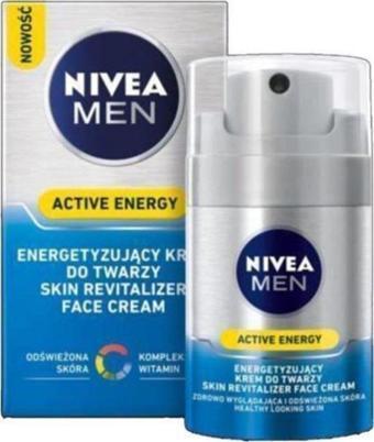 Nivea Men Active Energy 50 ml Canlandırıcı Yüz Kremi