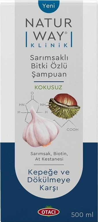 Otacı Naturway Şampuan Sarımsak Özlü Dökülme Ve Kepek Karşıtı 500 Ml