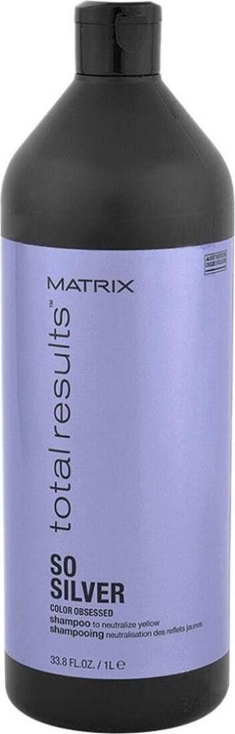 Matrix So Silver Gri Gümüş Ve Sarı Saçlar Için Renk Koruyucu Şampuan 1000ml ..miracle_0190