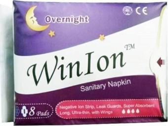 Winion Negatif Iyonlu Anion Ped. - Gece Pedi Mor