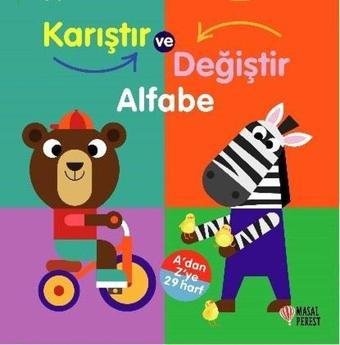 Karıştır ve Değiştir - Alfabe - A 'dan Z'ye 29 Harf - Kolektif  - Masalperest