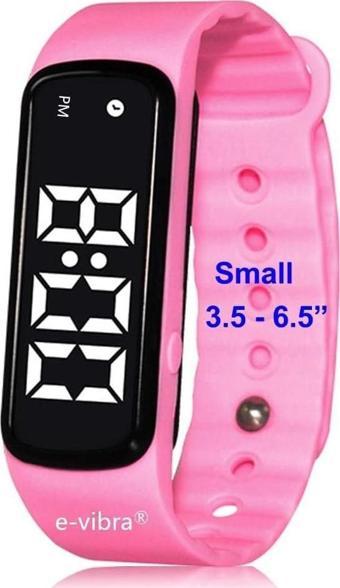 E-Vibra Tuvalet Eğitimi Saati - Sessiz Titreşimli Alarm - (Pembe - Büyük)