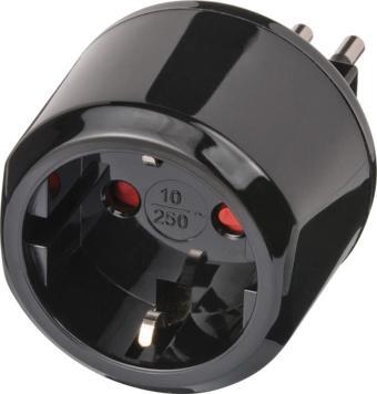 Brennenstuhl Türkiye Fiş Sistemi İtalya Uyumlu IP20 Lisanslı Topraklı Travel Adaptör