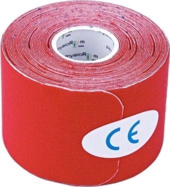 Medikaltec  Tape Kırmızı Renk Kinesio Ağrı Bandı 5 Metre X 5 Cm