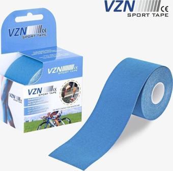 Medikaltec  Tape Mavi Renk Kinesio Ağrı Bandı 5 Metre X 5 Cm