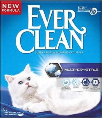 Ever Clean Multi Crystals Kokusuz Topaklanan Kedi Kumu 2x10 Lt