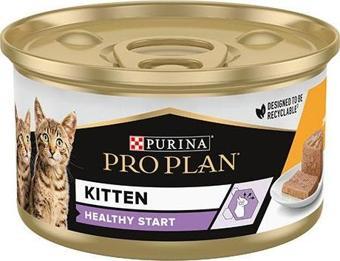 Pro Plan Kitten Tavuklu Yavru Kedi Konservesi 12 Adet 85 Gr