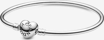 Pandora Bangle Logo Kalpli Klipsli 596268-17cm