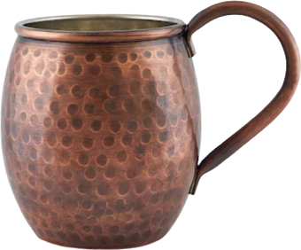 Turna Bakır Moscow Mule Bardak El Dövme 500 Ml Oksit Turna0497-3