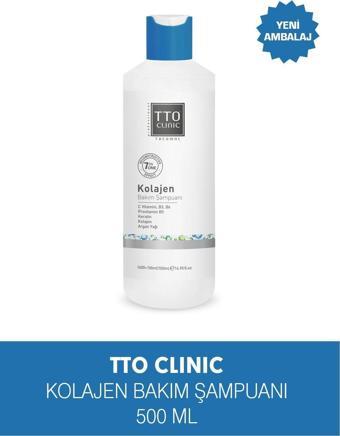 Tto Clınıc Kolajen Bakım Ve Hacim Şampuanı 400 ml (ÇAY AĞACI YAĞI / TEA TREE OIL)