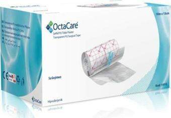 Medikaltec Octacare 14115 Şeffaf Pu Tıbbi Su Geçirmez Flaster 10mx15cm