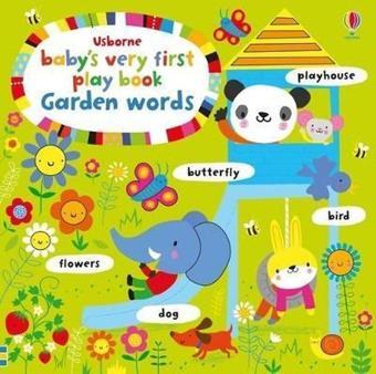 Baby's Very First Playbook Garden Words - Kolektif  - Usborne