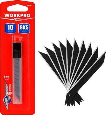 WORKPRO WP212018 9MM 30˚ Açılı 10’Lu Maket Bıçağı Yedeği