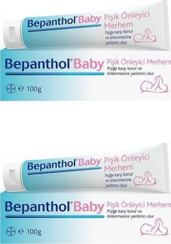 Bepanthol Baby Pişik Önleyici Merhem 100 Gr 2li Paket