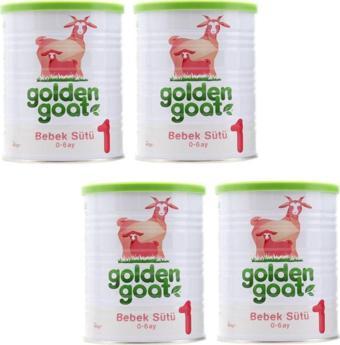 Golden Goat 1 Keçi Sütü Bazlı Bebek Sütü 400 gr 4 Lü Paket