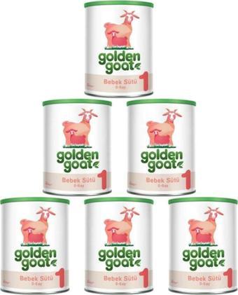 Golden Goat 1 Keçi Sütü Bazlı Bebek Sütü 400 Gr 6'lı Set