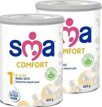 SMA 1 Bebek Sütü Comfort 400 gr X 2 Adet