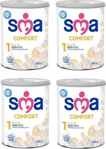 SMA Comfort 1 Bebek Sütü 400 Gr 4 Adet