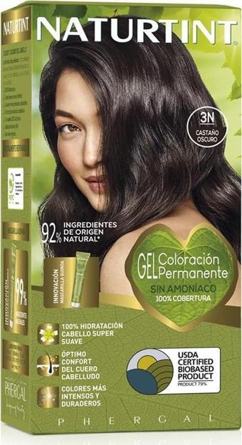 Naturtint 3N Koyu Kestane Doğal Saç Boyası 170ML