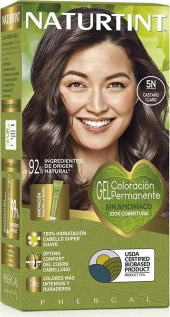 Naturtint 5N Açık Kestane Doğal Saç Boyası 170ML