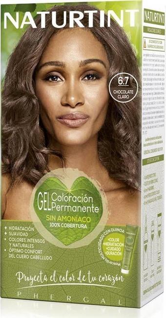 Naturtint 6.7 Açık Çikolata Doğal Saç Boyası 170ML