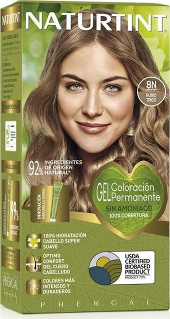 Naturtint 8N Buğday sarısı Doğal Saç Boyası 170ML