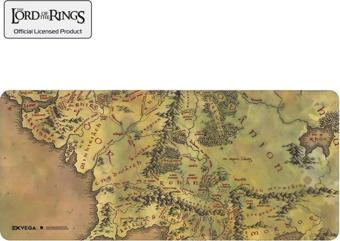 EXVEGA Lord Of The Rings Middle Earth Map XXL Mousepad (90×40)