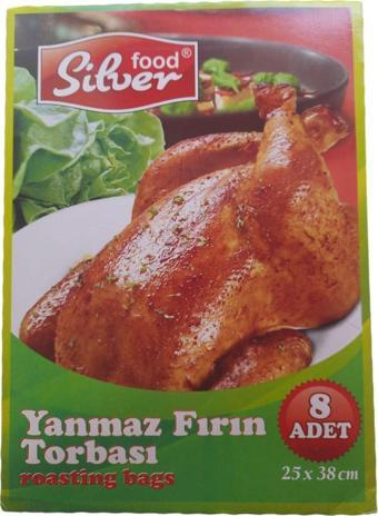 Silver Yanmaz Fırın Torbası 8 adet 25x38 cm