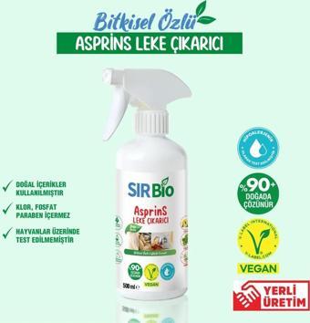 Sır Bio Bitkisel Asprins Leke Çıkarıcı Bio