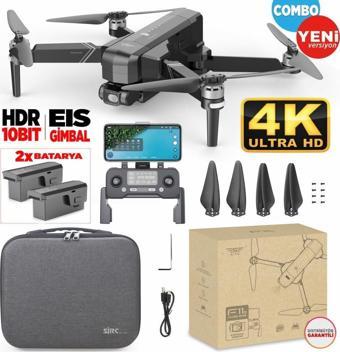 SJRC F11 Pro Combo 4K Kameralı Drone Seti - 2 Batarya - 1.5 KM Menzil - 26 Dakika Uçuş Süresi + Çanta+EIS Stabilizasyon