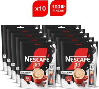 NESCAFE 3ü1 ARADA BLACK ROAST 10(10x15g)