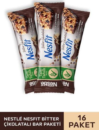 Nestle Nesfit Çikolatalı Tam Tahıllı Bar 16x23,5g