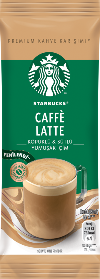 Nestle Starbucks Caffe Latte Premium Kahve Karışımı 18g