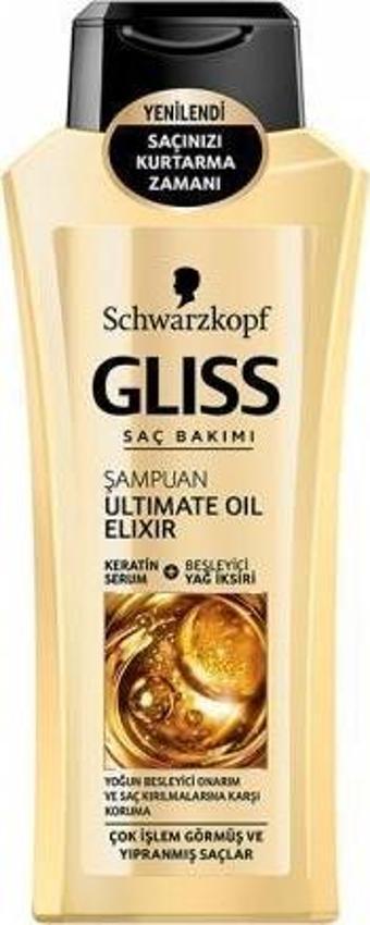 Gliss Şampuan Oil Elixir 400Ml