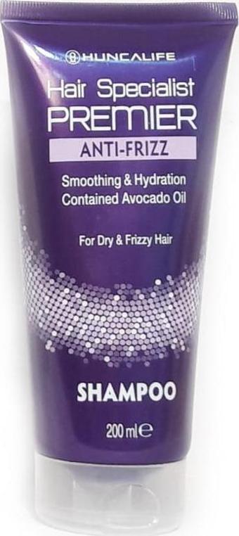 Huncalife Hair Specialist Premier Şampuan 200 ml Anti-Frizz Elektriklenmeyi Önleyici