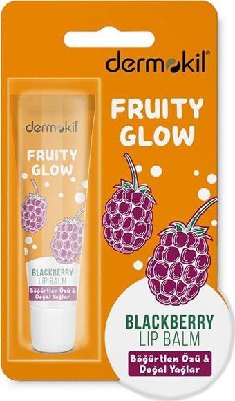 Dermokil Böğürtlen Özü ve Doğal Yağlar Lip Balm 15 ml
