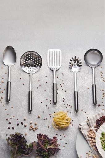 Karaca Apricot Master Black 5 Parça Servis Seti