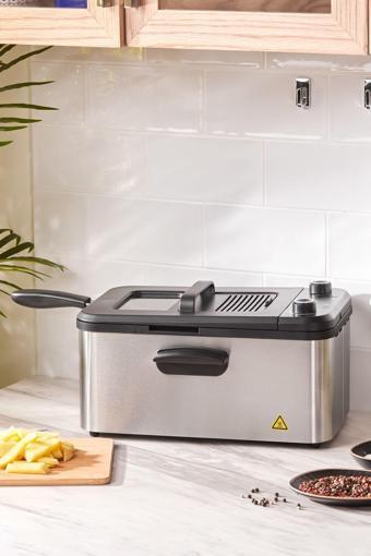 Karaca Inox Yağ Filtreli Zamanlayıcılı Fritöz Xl 3,2L