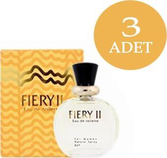 Akat Gardi 3 Adet X Fiery 2 Woman Edt 100ML Bayan Parfümü - Fiery II