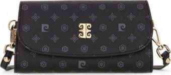 Pierre Cardin Monogram Siyah Kadın Çapraz Askılı Çanta 05Pc24Y544-Mn