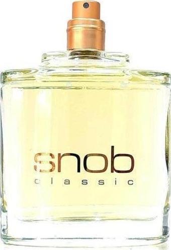 outlet - Snob Mavi Klasik 100 ml Edt Erkek Parfümü kutusuz