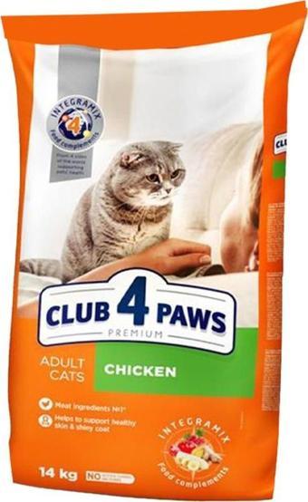 Club4Paws Premium Tavuklu Yetişkin Kedi Maması 14 Kg