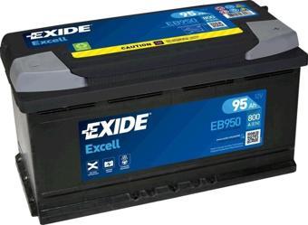 Exide 12 Volt 95 Ah Amper Eb950 800A