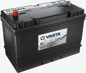 Varta Akü 12V 105 Ah Amper 800A Black Promotive H17 