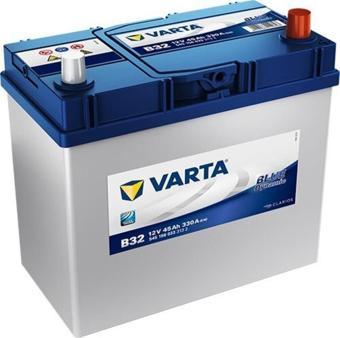 Varta Akü Blue Dynamic 12V 45 Ah Amper 330 B32 Düz Kutup
