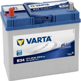 Varta Blue Dynamic 12V 45 Ah Amper B34 Ters Kutup Akü