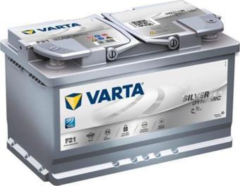 Varta Silver Dynamic F21 Start-Stop Agm 12 V 80 Ah 800Cca Akü 