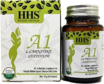 Hhs A1 L-Carnitine Lepidium - Bitkisel 30 Kapsül