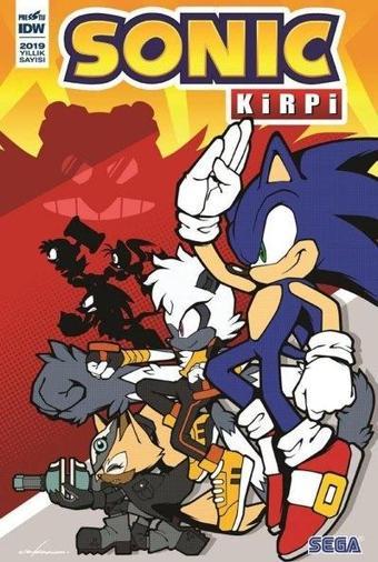 Kirpi Sonic Yıllık 2019 - Ian Flynn - Presstij Kitap