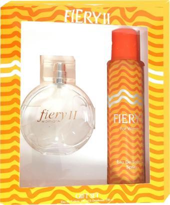 Fiery 2 Set 100ML Edt + 150 ml Deodorant Bayan